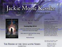 Tablet Screenshot of jackiemorsekessler.com